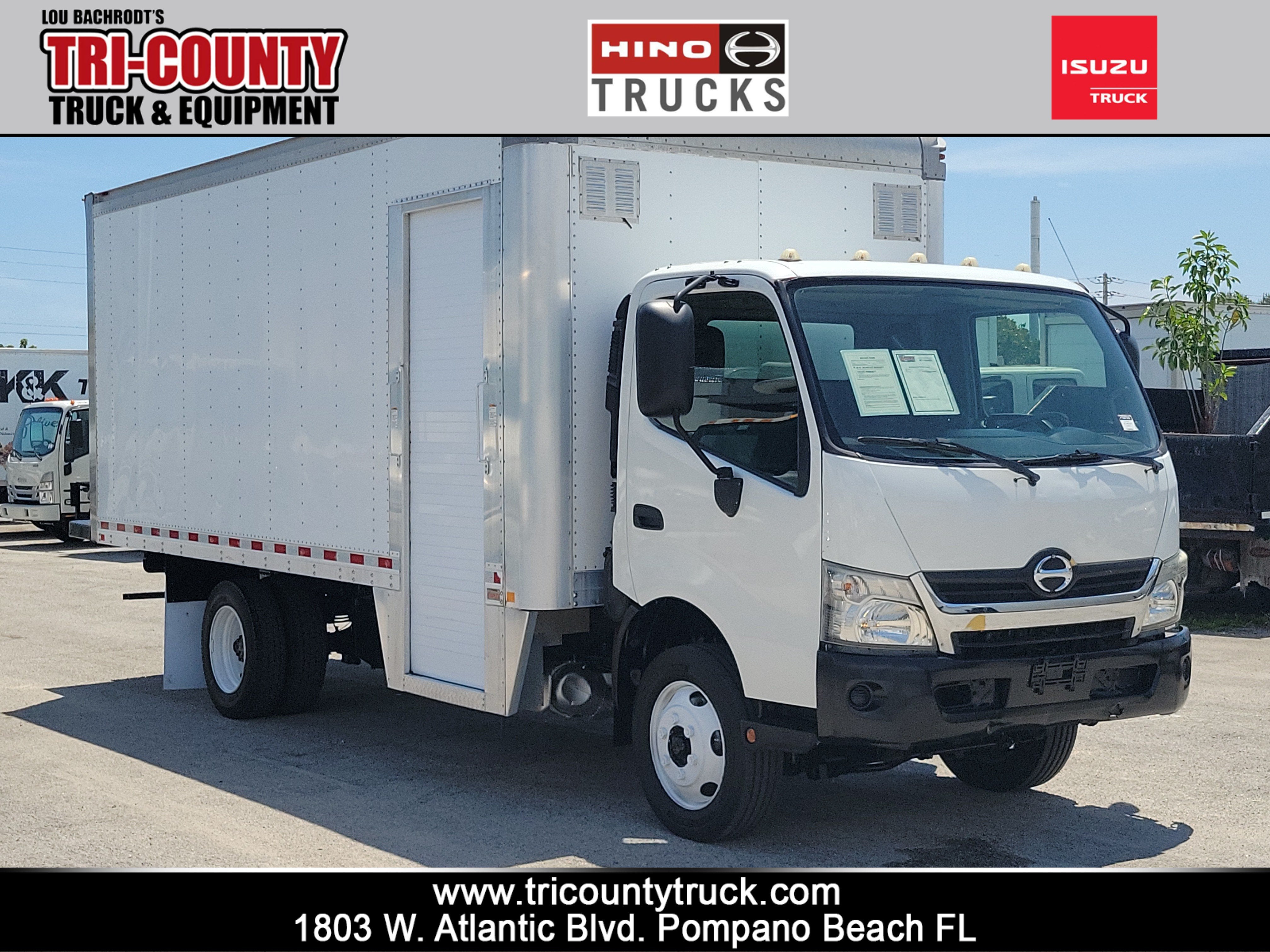 2018 HINO 195 18ft Box Truck